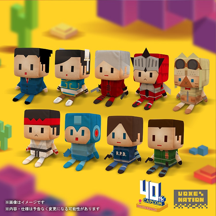 น่ารักน่าสะสม Capcom x Voxel