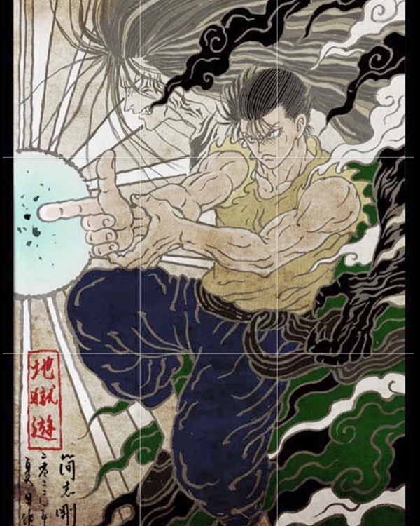 รวมภาพการ์ตูนลายเส้นสไตล์ Ukiyo-e (อูกิโยะ) จากฝีมือศิลปินชาวไต้หวัน 33 รวมภาพการ์ตูนลายเส้นสไตล์ Ukiyo-e (อูกิโยะ) จากฝีมือศิลปินชาวไต้หวัน