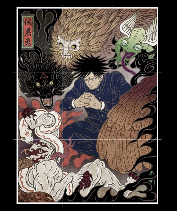 รวมภาพการ์ตูนลายเส้นสไตล์ Ukiyo-e (อูกิโยะ) จากฝีมือศิลปินชาวไต้หวัน 35 รวมภาพการ์ตูนลายเส้นสไตล์ Ukiyo-e (อูกิโยะ) จากฝีมือศิลปินชาวไต้หวัน