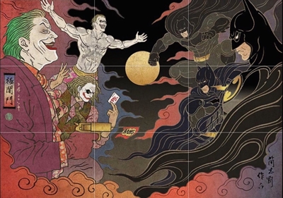 รวมภาพการ์ตูนลายเส้นสไตล์ Ukiyo-e (อูกิโยะ) จากฝีมือศิลปินชาวไต้หวัน 42 รวมภาพการ์ตูนลายเส้นสไตล์ Ukiyo-e (อูกิโยะ) จากฝีมือศิลปินชาวไต้หวัน
