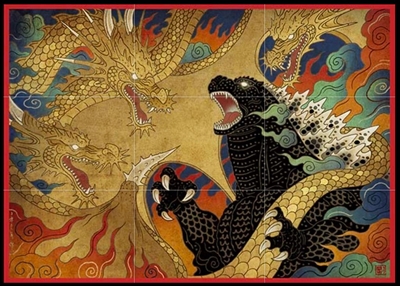 รวมภาพการ์ตูนลายเส้นสไตล์ Ukiyo-e (อูกิโยะ) จากฝีมือศิลปินชาวไต้หวัน 38 รวมภาพการ์ตูนลายเส้นสไตล์ Ukiyo-e (อูกิโยะ) จากฝีมือศิลปินชาวไต้หวัน
