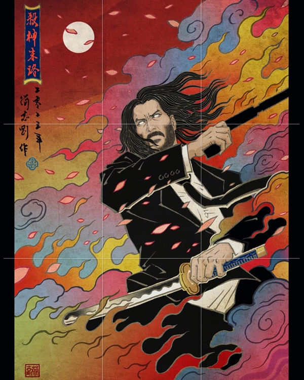 รวมภาพการ์ตูนลายเส้นสไตล์ Ukiyo-e (อูกิโยะ) จากฝีมือศิลปินชาวไต้หวัน 28 รวมภาพการ์ตูนลายเส้นสไตล์ Ukiyo-e (อูกิโยะ) จากฝีมือศิลปินชาวไต้หวัน