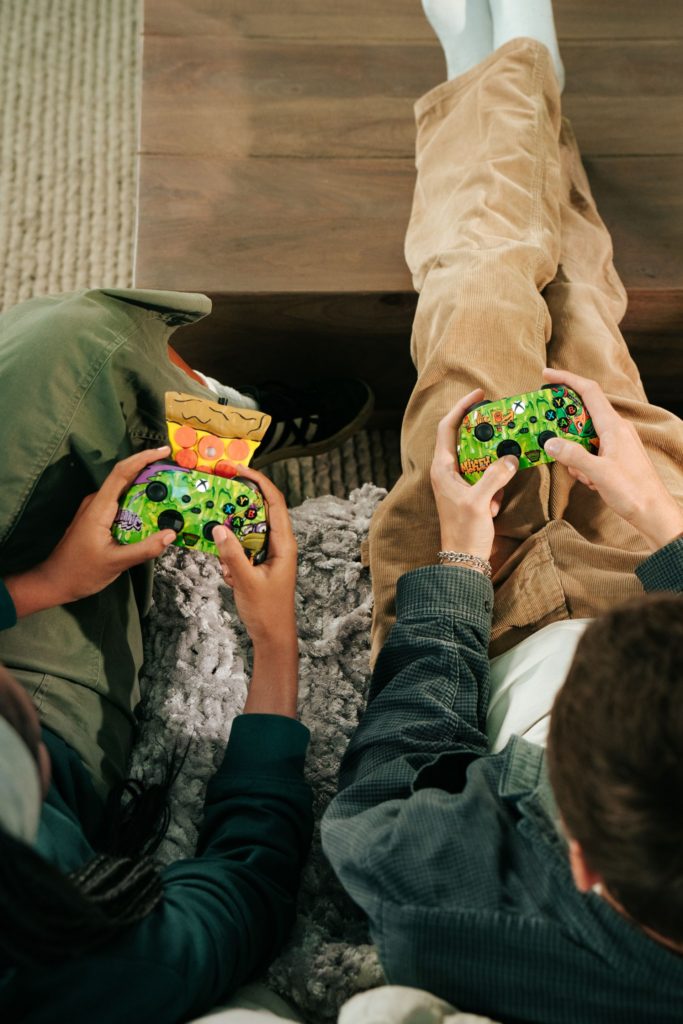 หอมกลิ่นพิซซ่าเลยงานนี้กับ TMNT MOVIE CONTROLLER x XBOX 2 หอมกลิ่นพิซซ่าเลยงานนี้กับ TMNT MOVIE CONTROLLER x XBOX