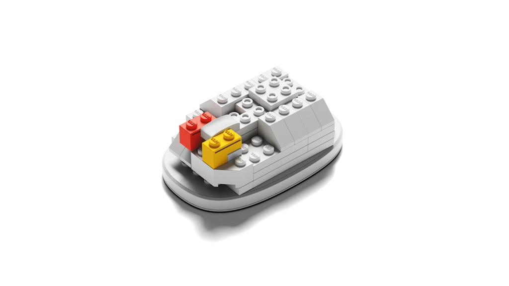 ออกแบบ mouse ได้ตามใจกับ LEGO Click brick