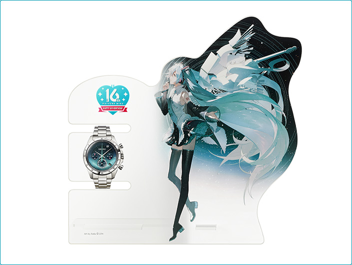 นาฬิการุ่นพิเศษ Hatsune Miku x Seiko 7 นาฬิการุ่นพิเศษ Hatsune Miku x Seiko