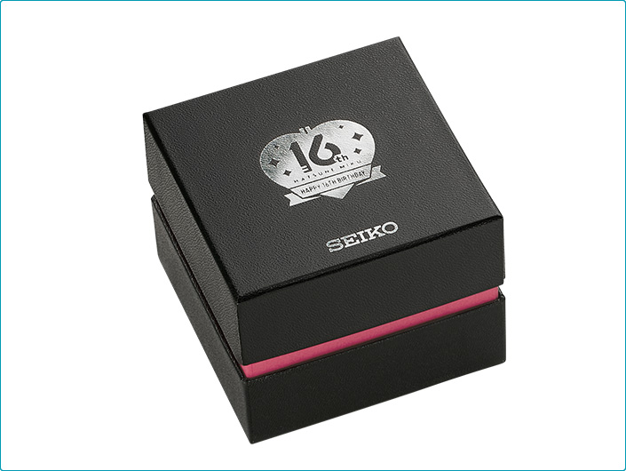 นาฬิการุ่นพิเศษ Hatsune Miku x Seiko 4 นาฬิการุ่นพิเศษ Hatsune Miku x Seiko