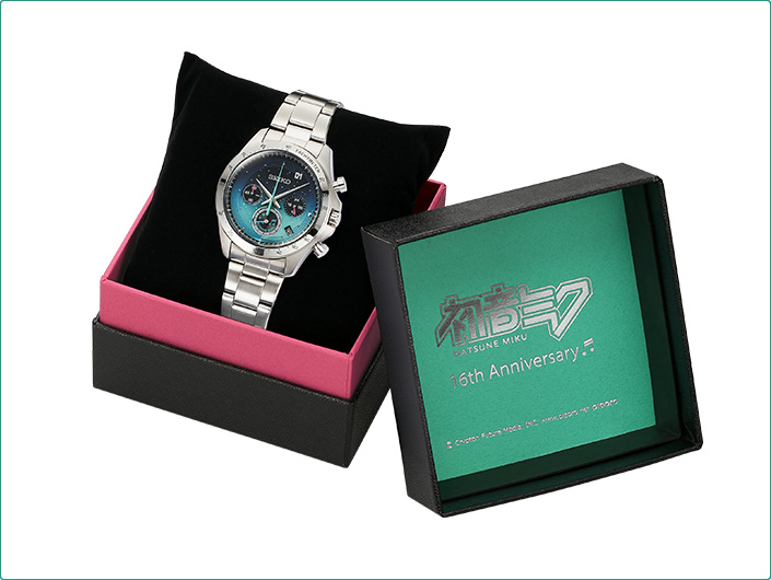 นาฬิการุ่นพิเศษ Hatsune Miku x Seiko 5 นาฬิการุ่นพิเศษ Hatsune Miku x Seiko