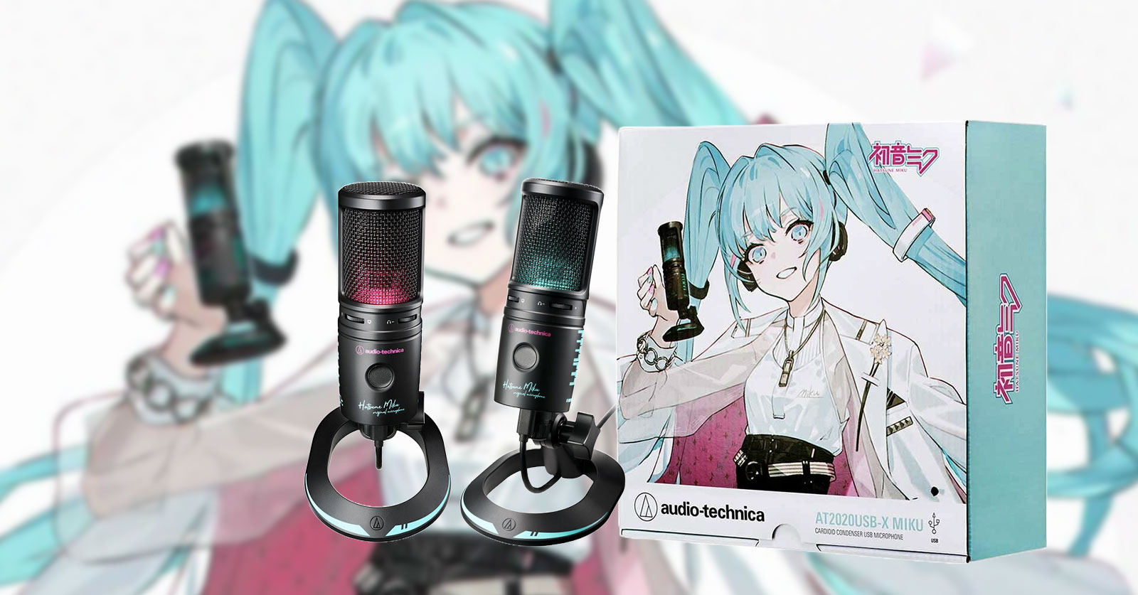 ปล่อยพลังเสียงแห่งความโมเอะไปกับ Hatsune Miku x Audio Technica