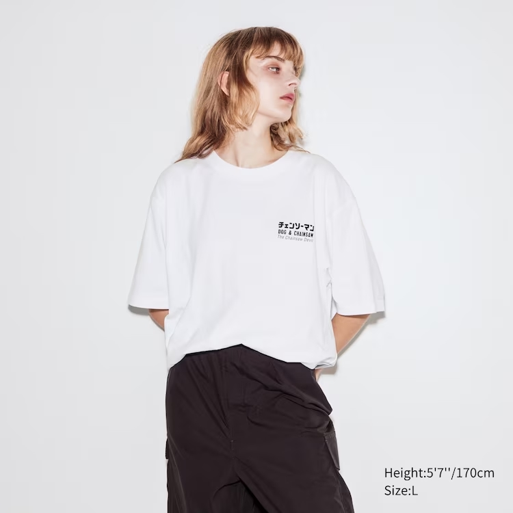 Uniqlo ปล่อยเสื้อคอลเลคชั่นใหม่ CHAINSAW MAN