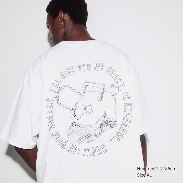 Uniqlo ปล่อยเสื้อคอลเลคชั่นใหม่ CHAINSAW MAN