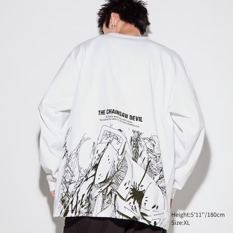 Uniqlo ปล่อยเสื้อคอลเลคชั่นใหม่ CHAINSAW MAN