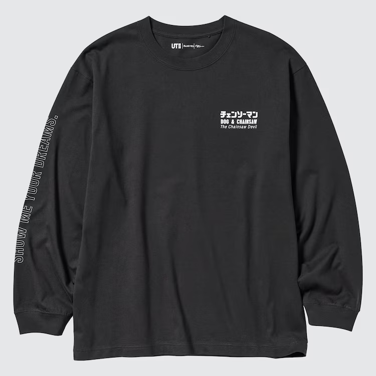 Uniqlo ปล่อยเสื้อคอลเลคชั่นใหม่ CHAINSAW MAN