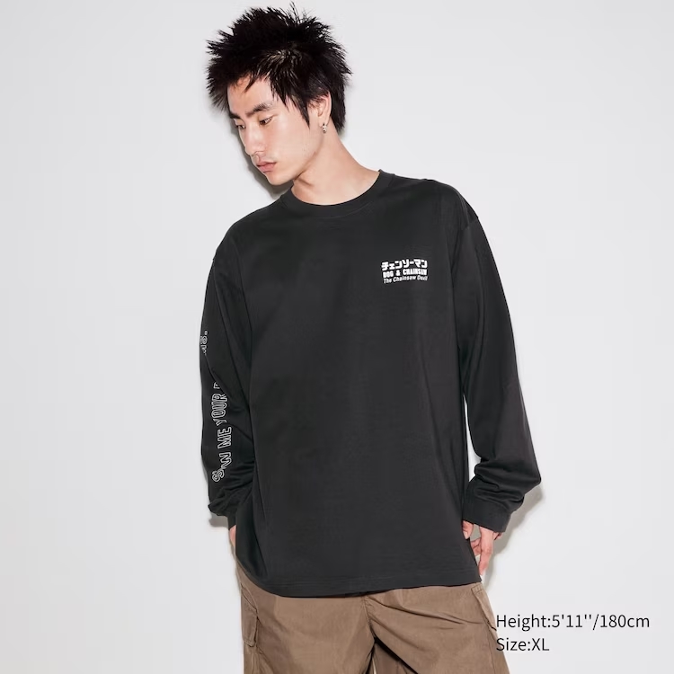 Uniqlo ปล่อยเสื้อคอลเลคชั่นใหม่ CHAINSAW MAN