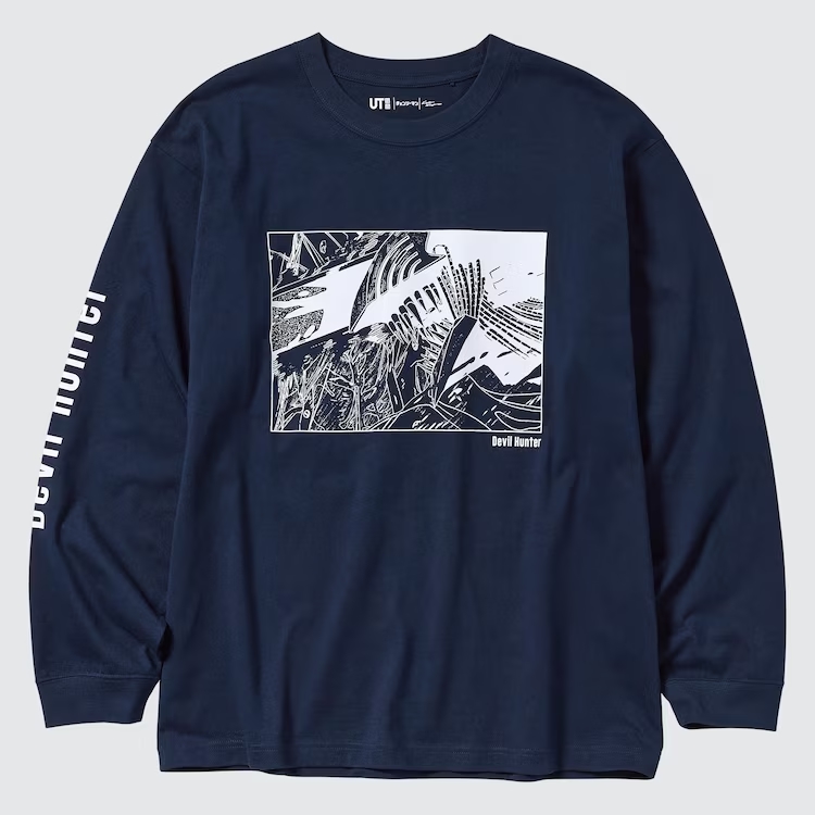 Uniqlo ปล่อยเสื้อคอลเลคชั่นใหม่ CHAINSAW MAN