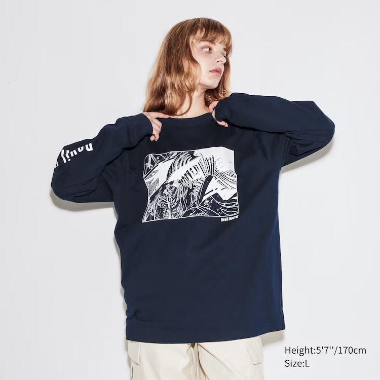 Uniqlo ปล่อยเสื้อคอลเลคชั่นใหม่ CHAINSAW MAN