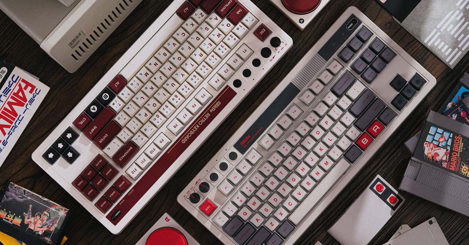 งานคลาสสิค Retro Mechanical Keyboard จาก 8BitDo 1 งานคลาสสิค Retro Mechanical Keyboard จาก 8BitDo