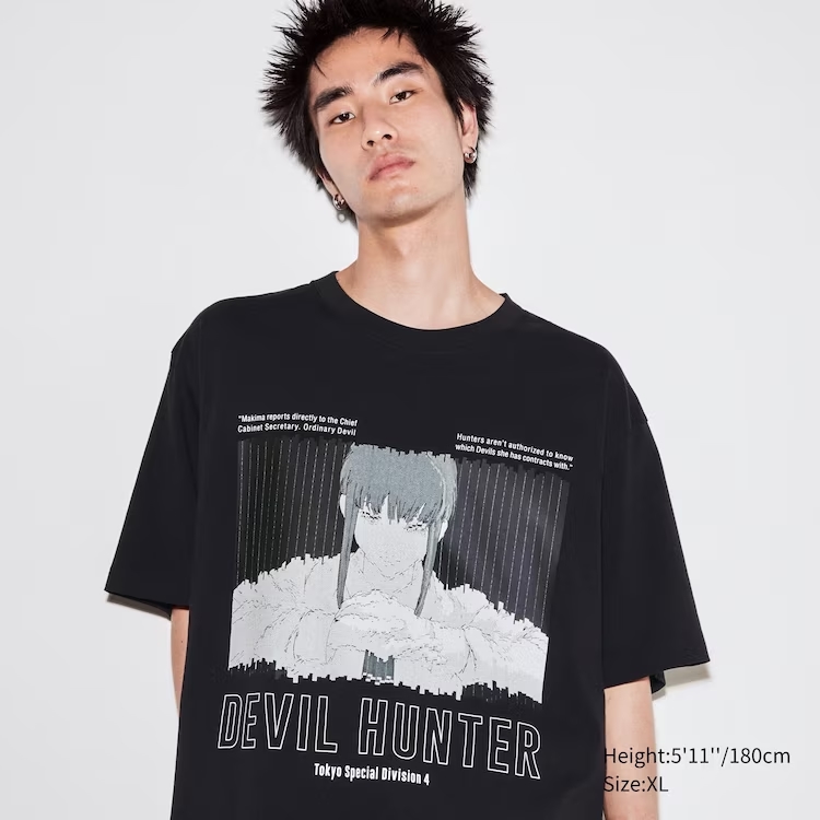 Uniqlo ปล่อยเสื้อคอลเลคชั่นใหม่ CHAINSAW MAN