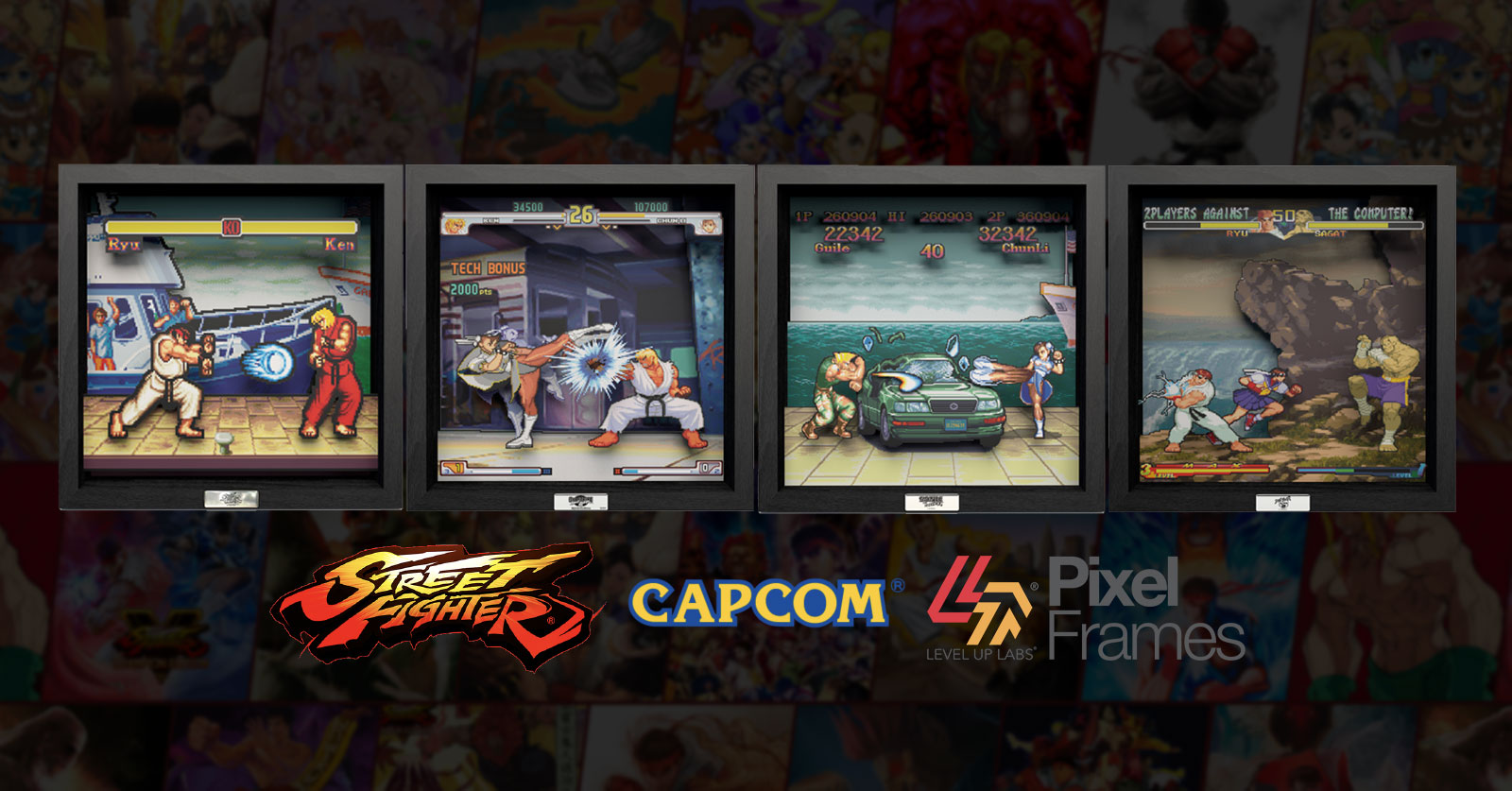 ตกแต่งบ้านด้วยงานกรอบรูป Street Fighter สุดเท่กันเถอะ 1 ตกแต่งบ้านด้วยงานกรอบรูป Street Fighter สุดเท่กันเถอะ