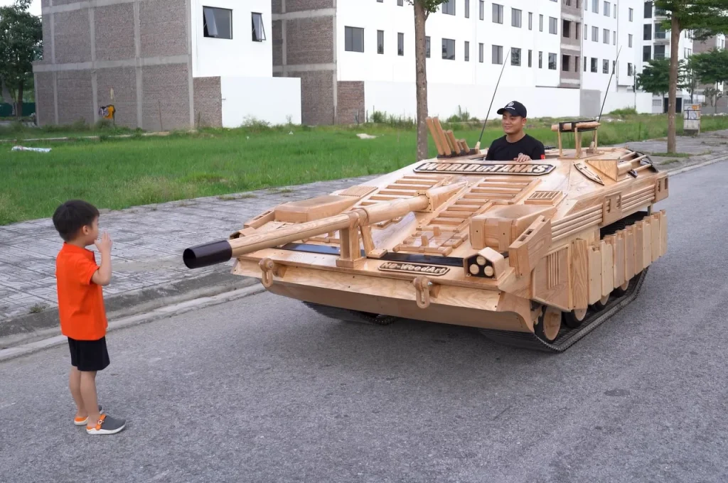 สร้างถังคันใหญ่แรงบันดาลใจจาก “WORLD OF TANKS” 11 สร้างถังคันใหญ่แรงบันดาลใจจาก “WORLD OF TANKS”