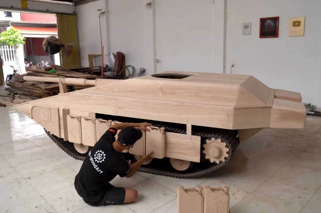 สร้างถังคันใหญ่แรงบันดาลใจจาก “WORLD OF TANKS” 6 สร้างถังคันใหญ่แรงบันดาลใจจาก “WORLD OF TANKS”