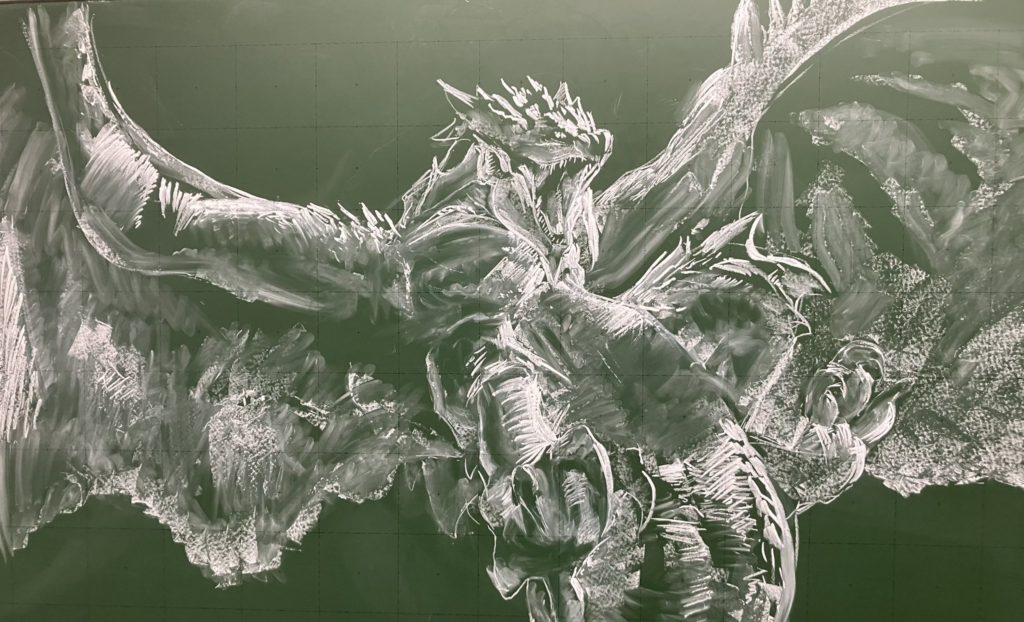 สุดจัด!! ผลงานบนกระดานดำจากเกม Monster Hunter
