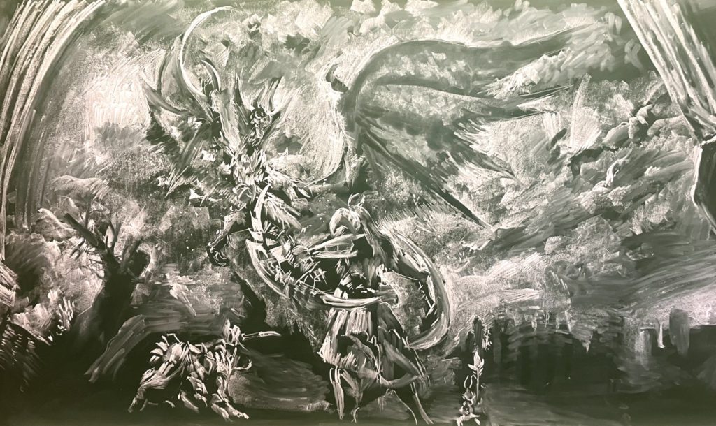 สุดจัด!! ผลงานบนกระดานดำจากเกม Monster Hunter