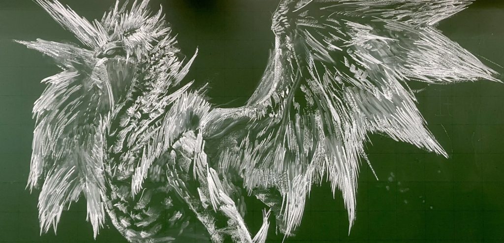 สุดจัด!! ผลงานบนกระดานดำจากเกม Monster Hunter