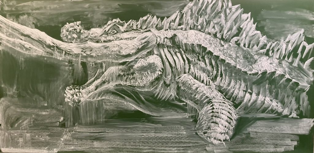 สุดจัด!! ผลงานบนกระดานดำจากเกม Monster Hunter