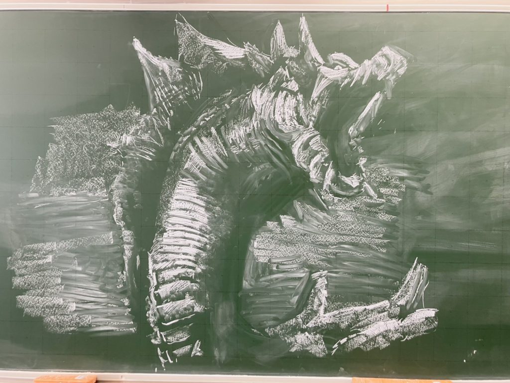 สุดจัด!! ผลงานบนกระดานดำจากเกม Monster Hunter