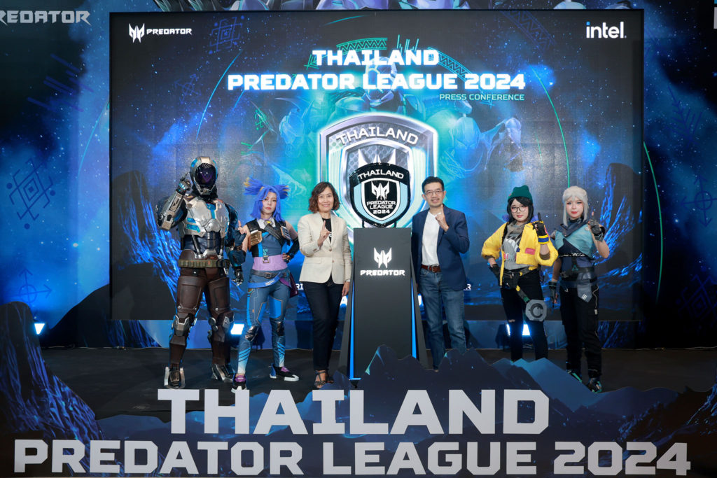 เอเซอร์ - อินเทล เปิดสมรภูมิแห่งการแข่งขันครั้งใหม่ ในศึก “Thailand Predator League 2024” 2 เอเซอร์ - อินเทล เปิดสมรภูมิแห่งการแข่งขันครั้งใหม่ ในศึก “Thailand Predator League 2024”