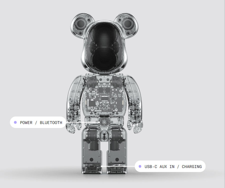 เอาใจคนชอบฟังเพลงกับ BE@RBRICK Bluetooth Speaker