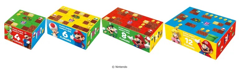 Baskin-Robbins ญี่ปุ่นเปิดตัวเมนูใหม่ไอศกรีม Super Mario 9 Baskin-Robbins ญี่ปุ่นเปิดตัวเมนูใหม่ไอศกรีม Super Mario
