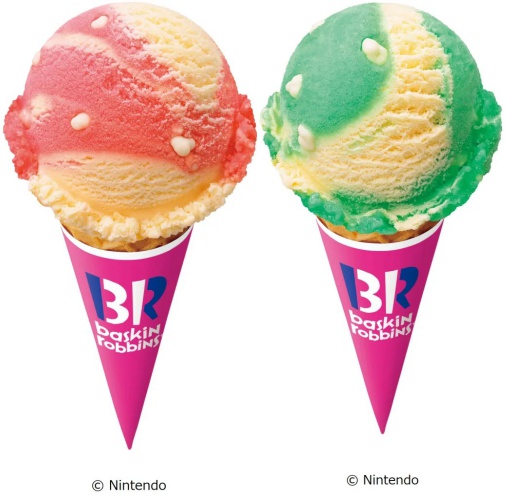 Baskin-Robbins ญี่ปุ่นเปิดตัวเมนูใหม่ไอศกรีม Super Mario 2 Baskin-Robbins ญี่ปุ่นเปิดตัวเมนูใหม่ไอศกรีม Super Mario