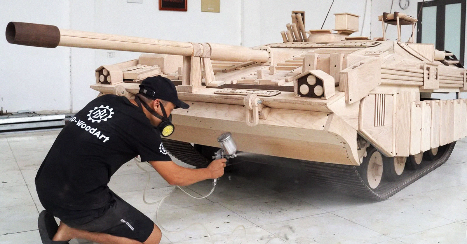 สร้างถังคันใหญ่แรงบันดาลใจจาก “WORLD OF TANKS” 1 สร้างถังคันใหญ่แรงบันดาลใจจาก “WORLD OF TANKS”