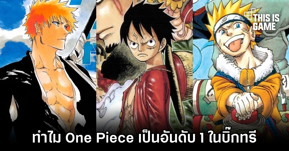 สื่อนอกวิเคราะห์ 'ทำไม One Piece เป็นอนิเมะอันดับ 1 ในบิ๊กทรี' 1 สื่อนอกวิเคราะห์ 'ทำไม One Piece เป็นอนิเมะอันดับ 1 ในบิ๊กทรี'