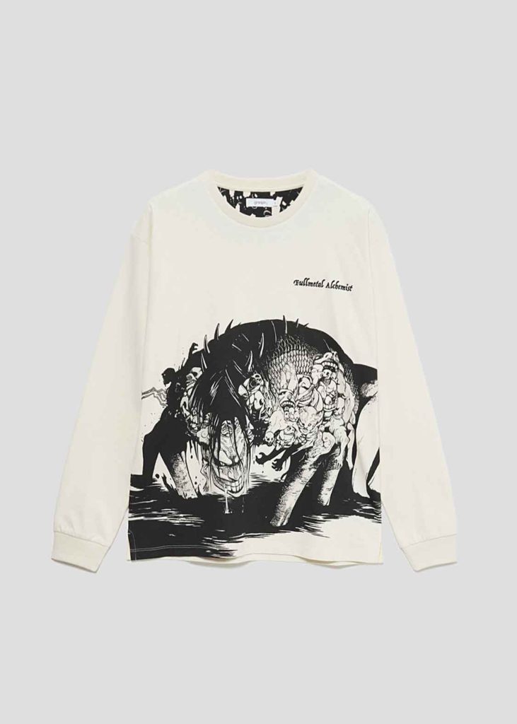 เสื้อคอลเลคชั่นใหม่ แขนกล คนแปรธาตุ จาก graniph