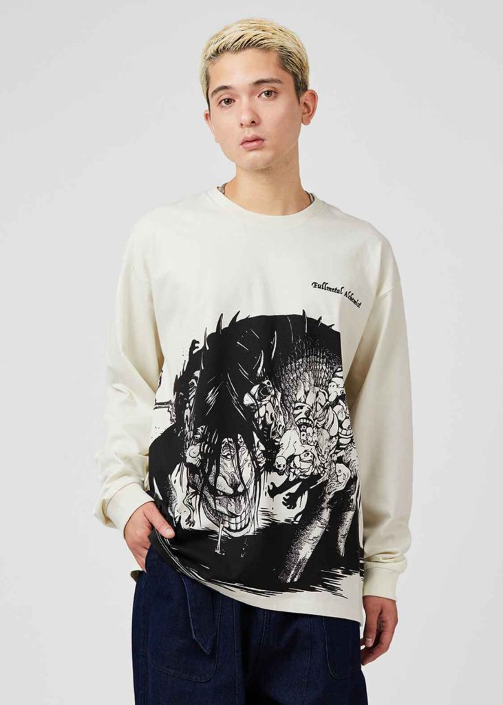 เสื้อคอลเลคชั่นใหม่ แขนกล คนแปรธาตุ จาก graniph
