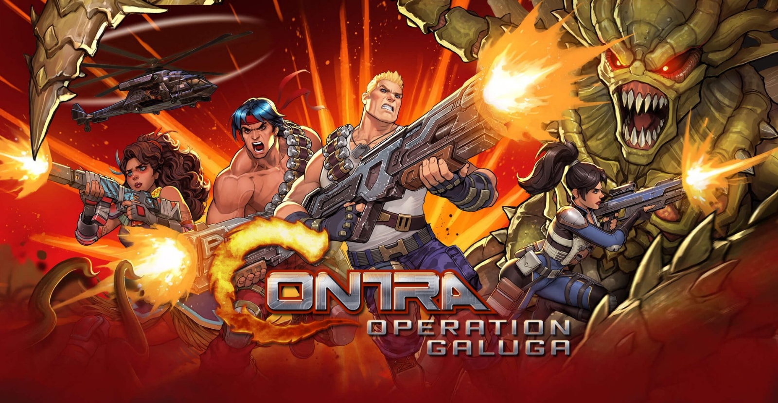การกลับมาของเกมในตำนาน Contra กับภาคใหม่ Operation Galuga 1 การกลับมาของเกมในตำนาน Contra กับภาคใหม่ Operation Galuga