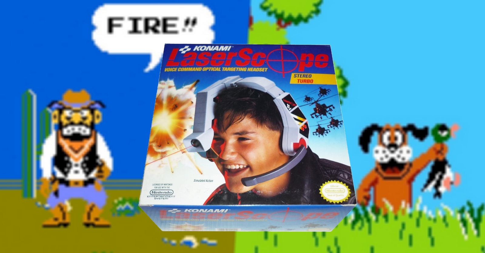อุปกรณ์สุดล้ำในยุคเก๋ากับ KONAMI LASERSCOPE