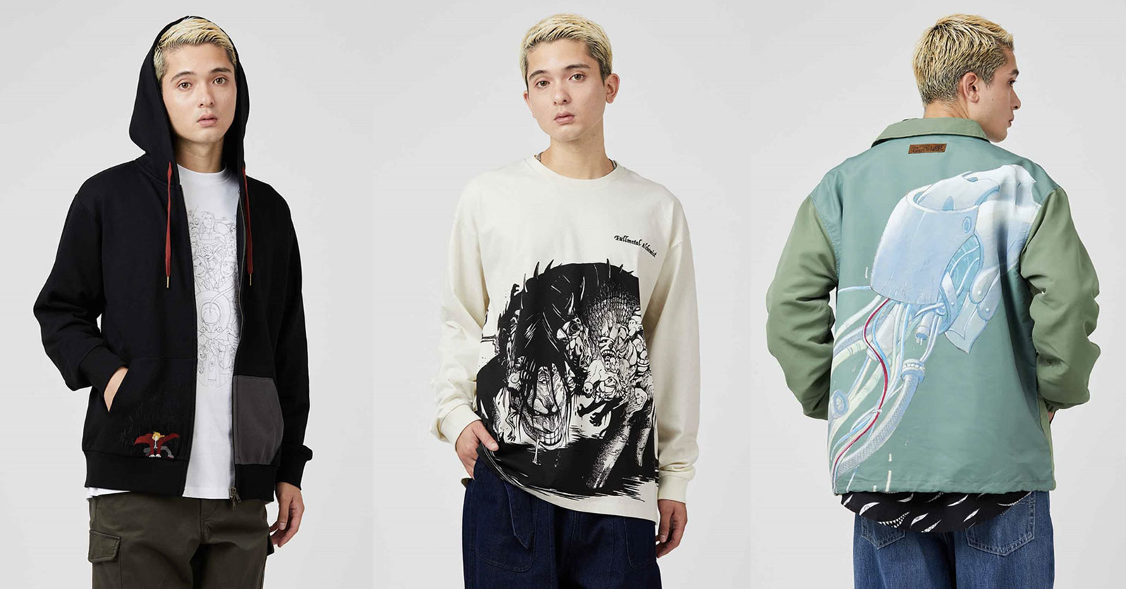 เสื้อคอลเลคชั่นใหม่ แขนกล คนแปรธาตุ จาก graniph