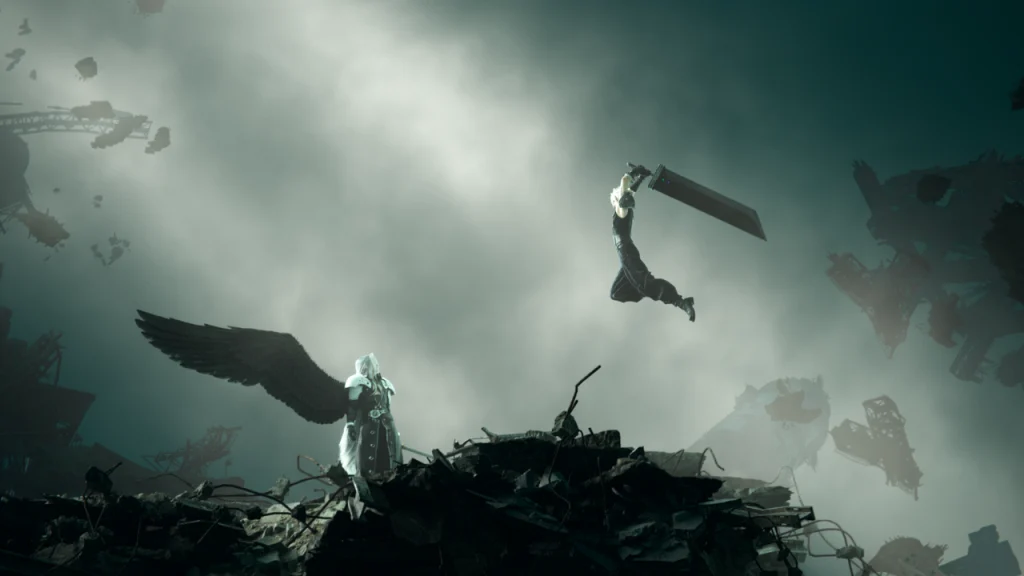 Final Fantasy VII Rebirth เจอดราม่า 'สัญลักษณ์บอกทางสีเหลือง' 2 Final Fantasy VII Rebirth Screenshot