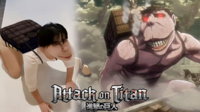 งานสนุกจากคุณฟ้ากับการแปลงโฉมเป็นไททันเกวียน