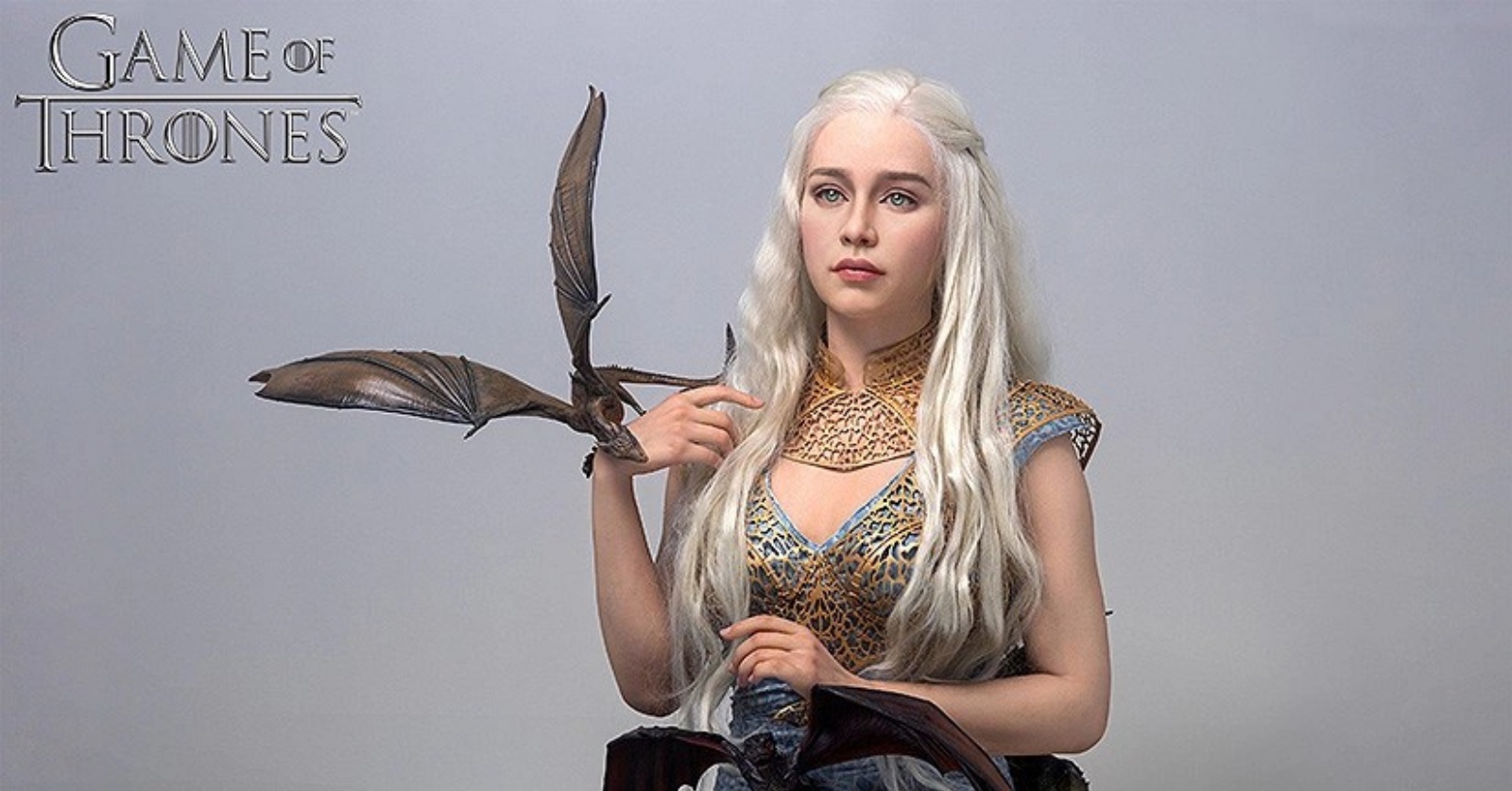 Infinity Studios X Penguin Toys ปล่อยแม่มังกร Daenerys Targaryen ขนาด 1:1 1 Daenerys Targaryen