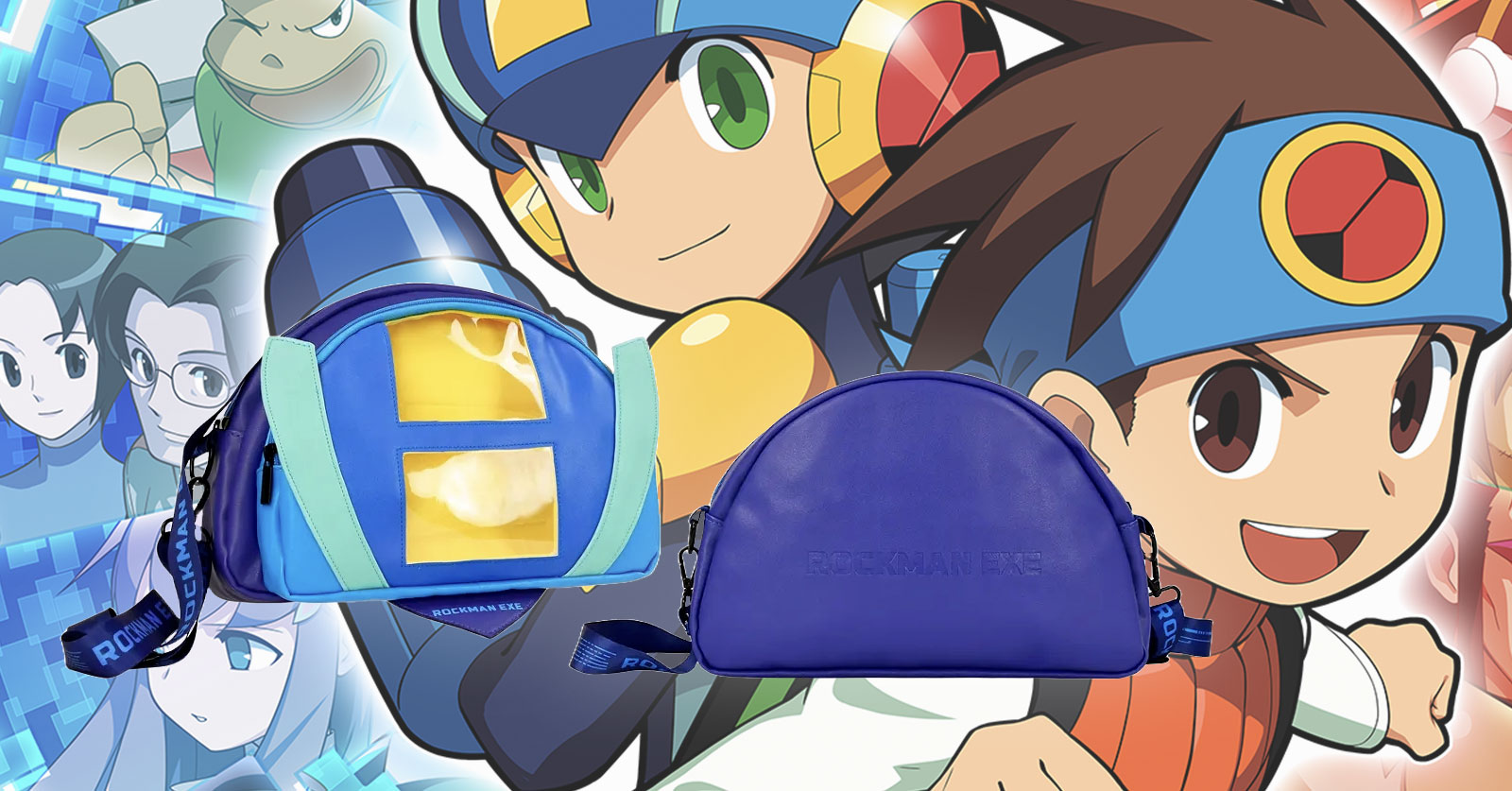 กระเป๋าสะพายข้างสุดเท่จาก Rockman exe