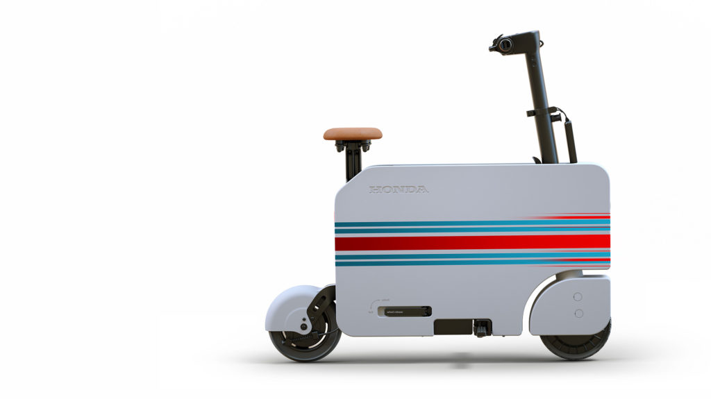 การกลับมาของมอเตอร์ไซค์ในตำนานกับ Honda Motocompo ในรูปแบบ E-Scooter