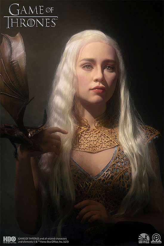Infinity Studios X Penguin Toys ปล่อยแม่มังกร Daenerys Targaryen ขนาด 1:1 11 Infinity Studios X Penguin Toys ปล่อยแม่มังกร Daenerys Targaryen ขนาด 1:1