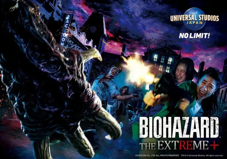 เขาวงกตสยองขวัญ Resident Evil เปิดแล้วที่ Universal Studios Japan