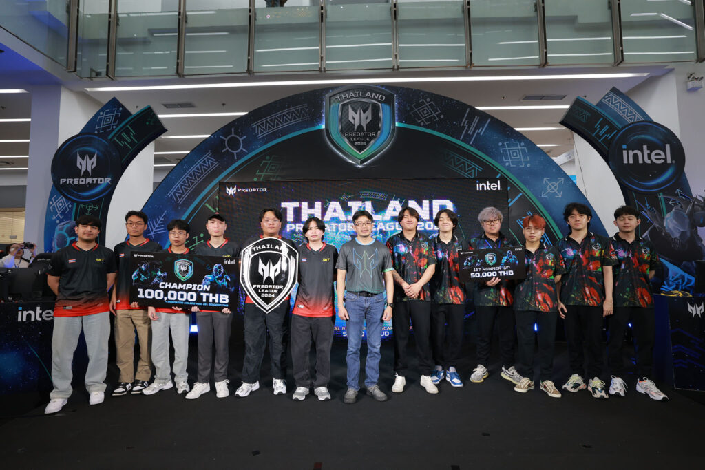 สิ้นสุดสมรภูมิแห่งการแข่งขัน“Thailand Predator League 2024”ทีม NKT คว้าแชมป์ไปครอง 8 สิ้นสุดสมรภูมิแห่งการแข่งขัน“Thailand Predator League 2024”ทีม NKT คว้าแชมป์ไปครอง