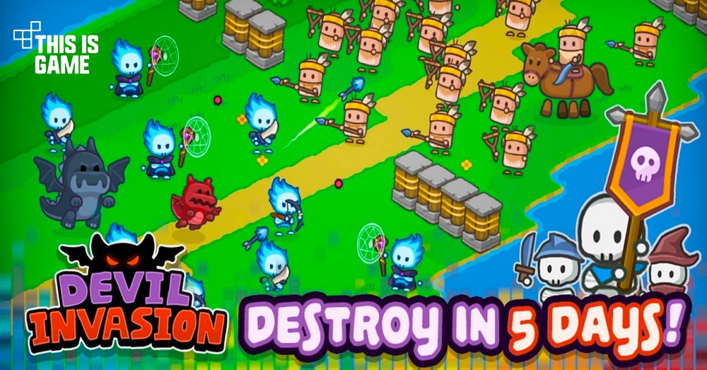 Devil Invasion เปิดให้เล่นบนสโตร์ไทยแล้ว 1 Devil Invasion เปิดให้เล่นบนสโตร์ไทยแล้ว