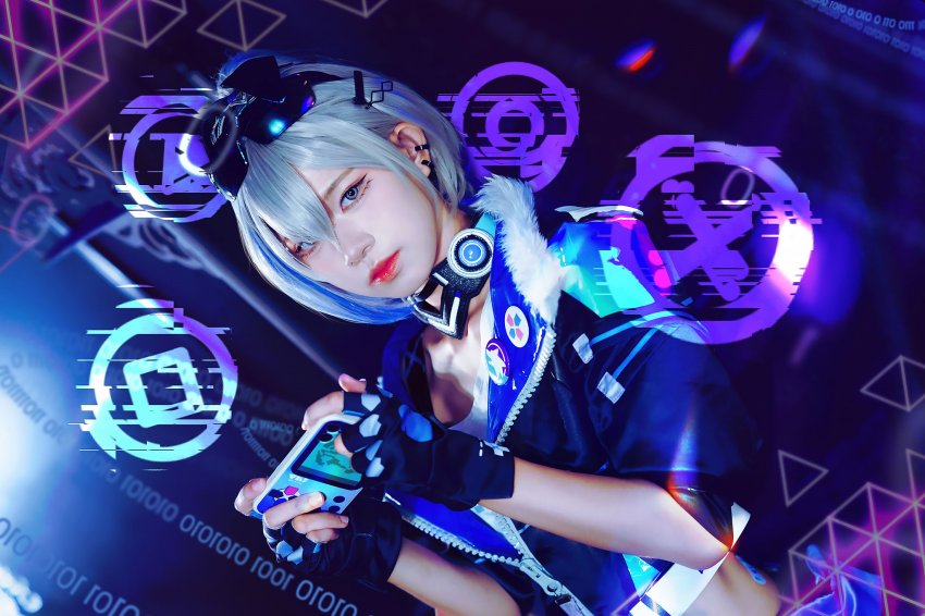 คุณแบม คอสเพลเยอร์สาวสุดเท่ มาแปลงโฉมเป็น Silver Wolf 5 คุณแบม คอสเพลเยอร์สาวสุดเท่ มาแปลงโฉมเป็น Silver Wolf